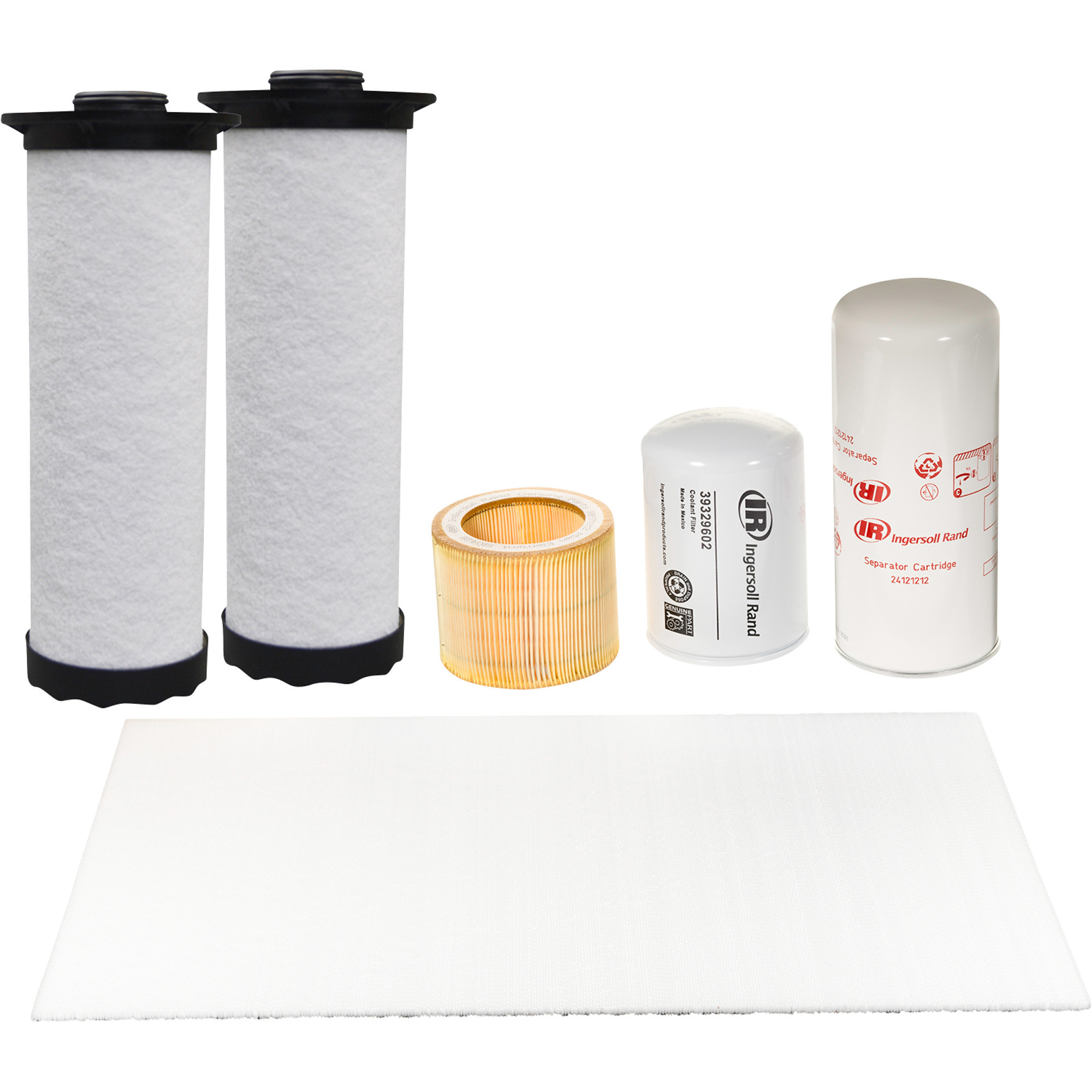 Ingersoll Rand OEM Filter Only Maintenance Kit, For UP6 10-15 HP Rotary Screw Compressor, Model# 47735395001